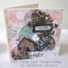 Flower Book Plate 3 1/2 x 3 3/4-40904