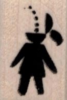 Banksy Open Head Silhouette 3/4 x 1