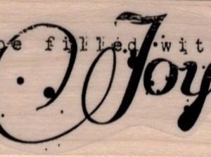 Be Filled With Joy 1 1/4 x 2-0