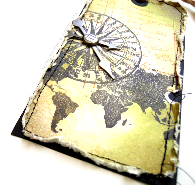 Map of the World 4 1/4 x 2 3/4-41571