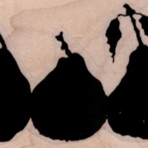 Pear Silhouettes 1 3/4 x 4-0