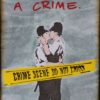 Banksy Kissing Cops 1 3/4 x 4 1/2-41835