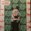 Banksy Kissing Cops 1 3/4 x 4 1/2-43629