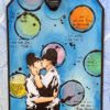 Banksy Kissing Cops 1 3/4 x 4 1/2-41692