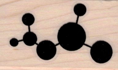 Ball and Stick Molecular Model 1 1/4 x 2