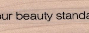 F You Beauty Standards 3/4 x 2 1/2-0