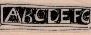 ABCDEFG 3/4 x 1 3/4-0