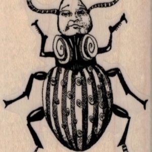 Whimsical Beetle Man 2 1/4 x 3-0