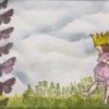 Girl in Princess Costume 2 x 3 1/4-42928