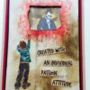Banksy Winged Mohawk Guy 1 1/2 x 3-44048