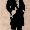 Banksy Winged Mohawk Guy 1 1/2 x 3-0