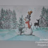 Frosty The Snowman With Tree 2 1/2 x 3 1/4-60250
