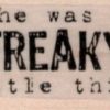 She was a Freaky 1 x 1 1/2-0