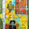 Whimsical Lady on Bench 2 3/4 x 4-44727