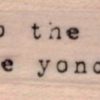 Into The Wild Blue Yonder 3/4 x 1 1/2-0