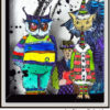 Whimsical Christmas Creature 1 1/4 x 1 3/4-45874