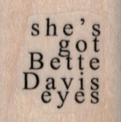 She’s Got Bette Davis Eyes 1 x 1