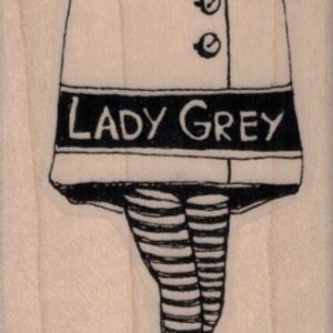 Whimsical Lady Grey 1 3/4 x 4-0