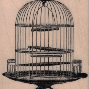 Wire Bird Cage 2 3/4 x 3 3/4-0