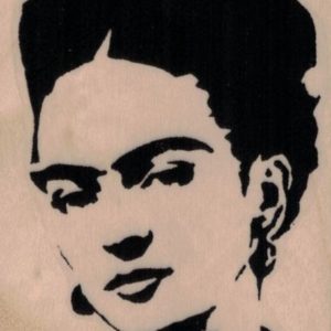 Banksy Frida Kahlo 2 1/2 x 3 1/2-0
