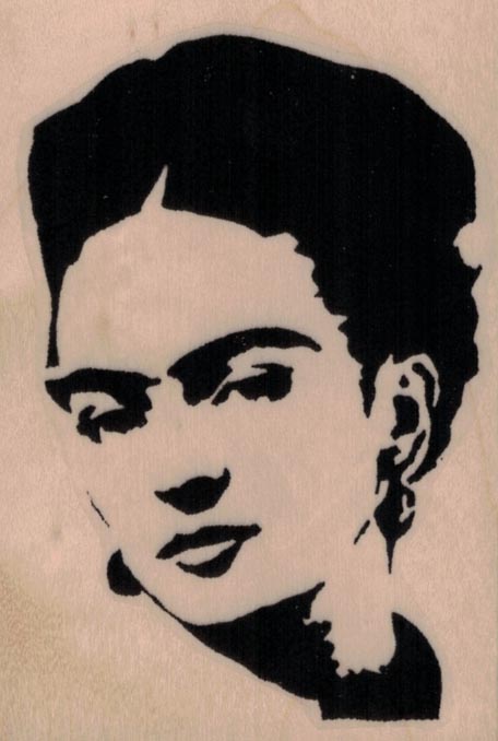 Banksy Frida Kahlo 2 1/2 x 3 1/2