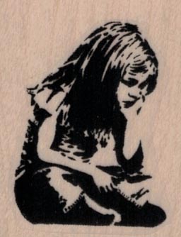 Banksy Child Sitting 1 1/2 x 1 3/4