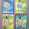 Whimsical Triangle Banner 1 x 4 3/4-77416