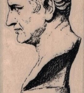 Bust of Man 1 1/2 x 3-0