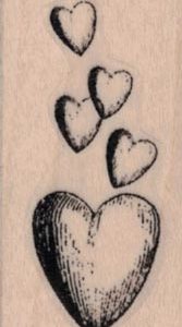 Hearts By Cat Kerr 1 x 1 3/4-0