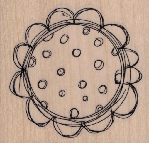 Circle Pattern Circle by Tera Callihan 2 1/2 x 2 1/2