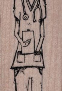 Nurse by Tera Callihan 1 1/4 x 4-0