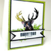 Deer Head by Cat Kerr 3 x 2 3/4-47413