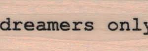 Dreamers Only by Cat Kerr 3/4 x 1 3/4-0