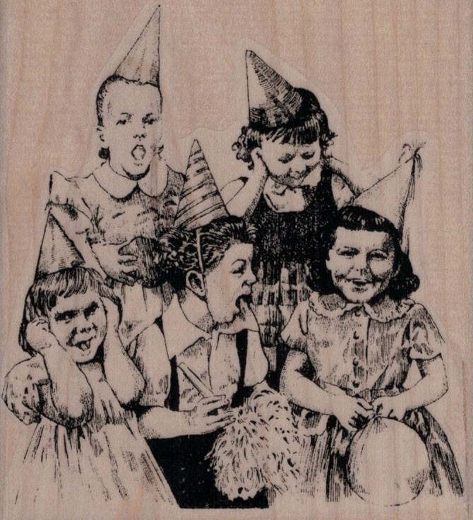Girls Party 3 1/2 x 3 3/4