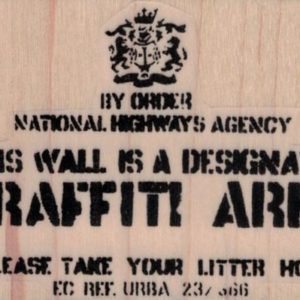 Banksy By Order/Graffiti Area 3 x 2-0