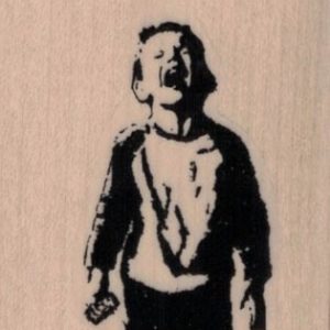 Banksy You Have 0 Friends Kid 1 3/4 x 3-0