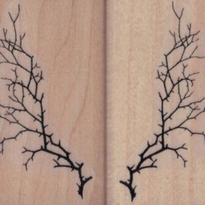 Branch Antlers Set of 2 by Cat Kerr each 1 1/2 x 2 1/2 -0