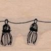 String of Tassels by Michele Kosciolek 1 1/4 x 2 3/4-0
