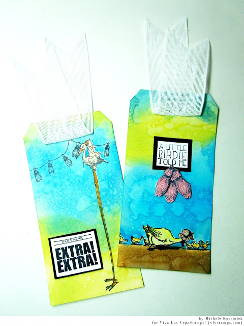 String of Tassels by Michele Kosciolek 1 1/4 x 2 3/4-59638