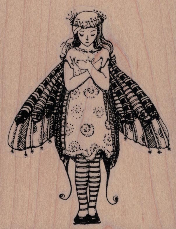 Whimsical Fairy Lady 3 1/4 x 4