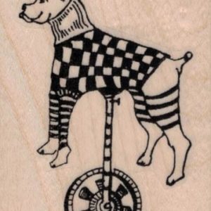 Whimsical Wheeley Dog 2 x 2 1/2-0