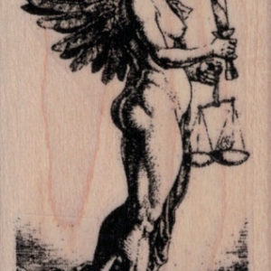 Tarot VIII Justice 1 3/4 x 3 1/4-0