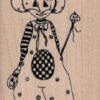 Whimsical Pumpkin Trick or Treater 2 ½ x 3 ¾-0