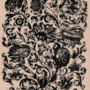 Victorian Flower Background 4 1/2 x 5 1/2-0