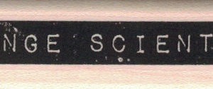 Fringe Scientist 3/4 x 3-0