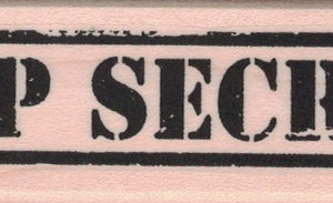 Top Secret 1 x 3 1/4-0