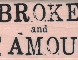 Broke And Famous 1 1/4 x 2 1/4-0