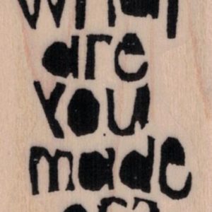 Ethos What Are You by Tina Walker 1 1/2 x 2-0
