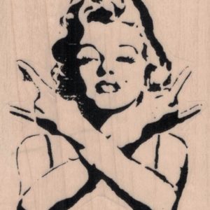 Banksy Marilyn Monroe 2 1/2 x 3-0