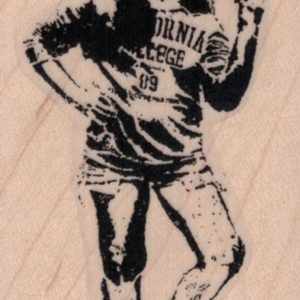 Banksy 2 Finger Girl 1 3/4 x 3-0